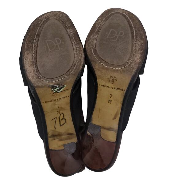 Donald J Pliner strappy sling back heels - Picture 6 of 7